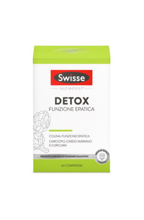 Swisse Equilibrio Gastrointestinale - Detox Funzione Epatica, 60 Compresse