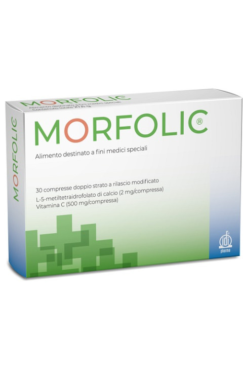 Morfolic integratore ricostituente con folati 30 compresse
 Morfolic integratore ricostituente con folati 30 compresse