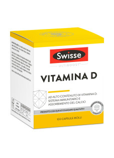 Swisse Ossa Muscoli e Articolazioni - Vitamina D Integratore, 100 caps