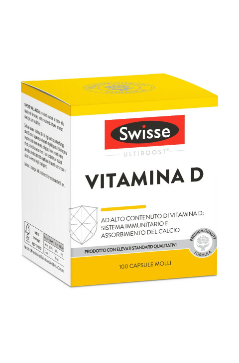 Swisse Ossa Muscoli e Articolazioni - Vitamina D Integratore, 100 caps