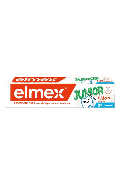 Elmex Dentifricio Junior Bimbi Bambini 6-12 Anni, 75ml