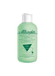 Alkagin Fresh Detergente Intimo e Doccia con Mentolo a pH Fisiologico, 250ml
