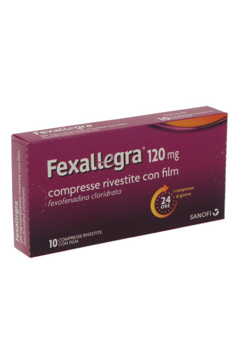 FEXALLEGRA 10CPR RIV 120MG