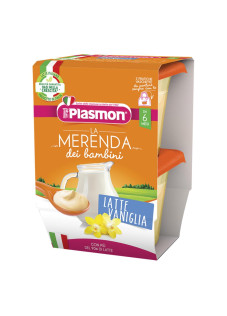 PLASMON Mer.Latte/Van.2x120g