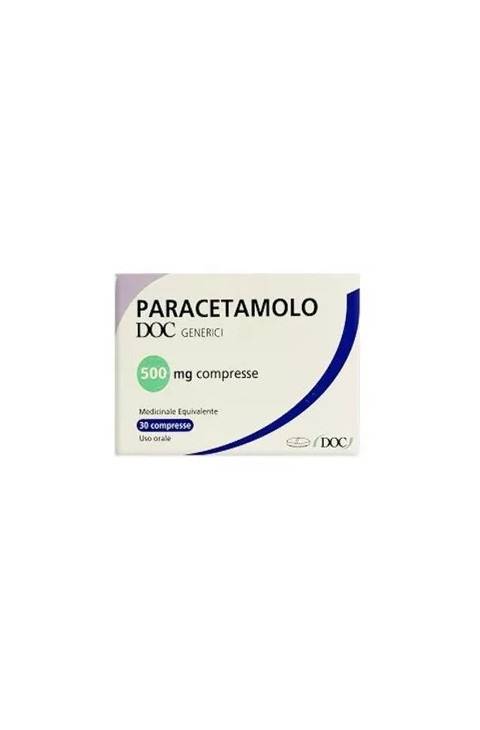 PARACETAMOLO DOC*30CPR 500MG PARACETAMOLO DOC*30CPR 500MG
