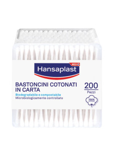 Hansaplast Bastoncini Cotone, 200 Bastoncini
