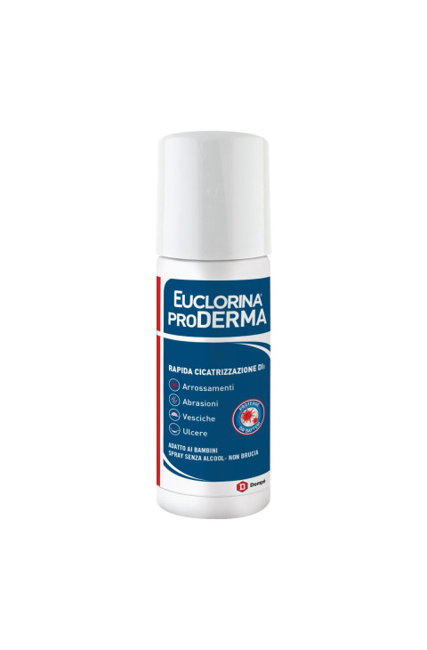 Euclorina ProDerma Dispositivo Medico per le Ferite Spray, 125ml