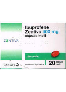 IBUPROFENE ZEN*20CPS 400MG