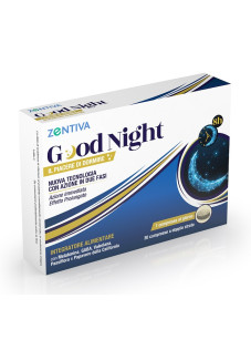 Zentiva Good Night Integratore Alimentare con Melatonina, 30 Compresse
