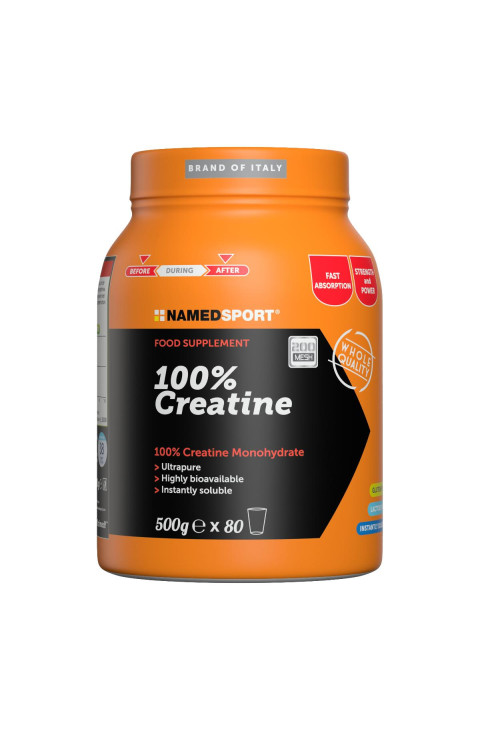 Named Sport Creatina 100% Integratore di Creatina Monoidrato Micronizzata, 500g
 Named Sport Creatina 100% Integratore di Creatina Monoidrato Micronizzata, 500g