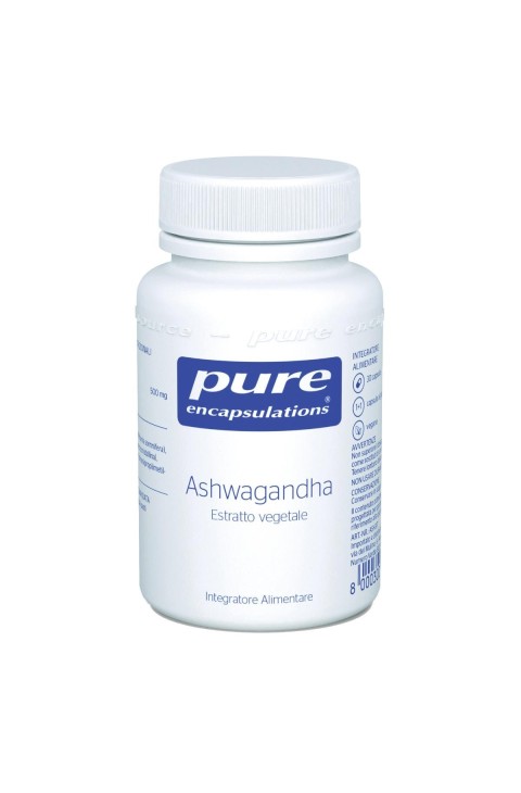Pure Encapsulations Ashwagandha Integratore Benessere Mentale 30 Capsule

