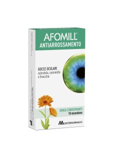 Afomill Antiarrossamento Gocce Oculari, 10 Fiale