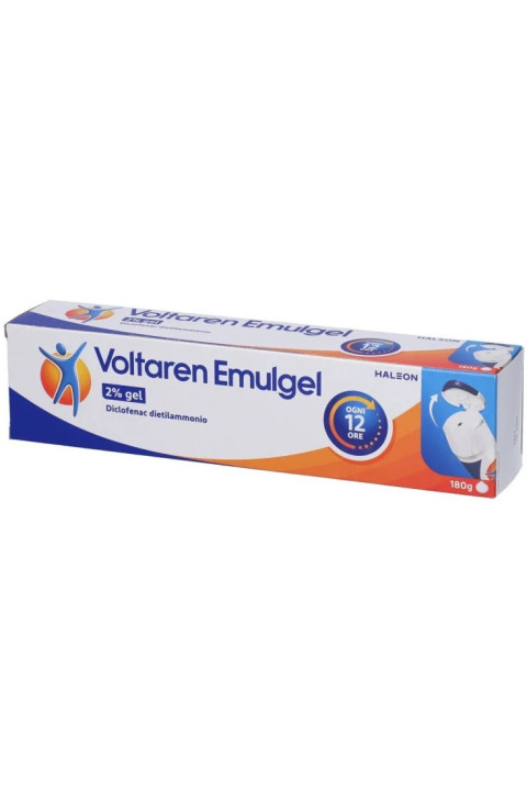 Voltaren Emulgel 2% Antinfiammatorio Locale Diclofenac per Dolori Muscolari e Dolori Articolari, 180g