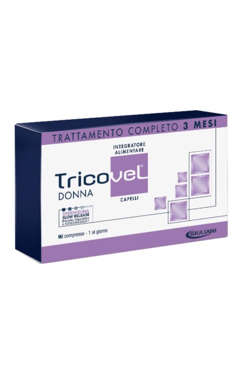 Giuliani Tricovel - Integratore Capelli Donna, 90 Compresse
