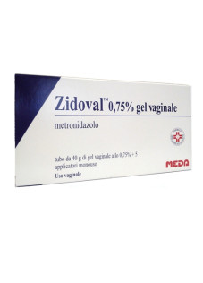 ZIDOVAL*VAG GEL 40G 0,75%+5APP