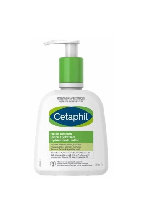 Cetaphil Fluido Idratante per Pelle Normale Secca e Sensibile, 237ml
