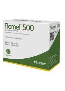 Flomel 500 Integratore Alimentare Drenante, 20 Bustine

