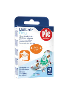 Artsana Pic Delicate Boy Cerotto Delicato Misura Medium 19X72 mm 24 Cerotti