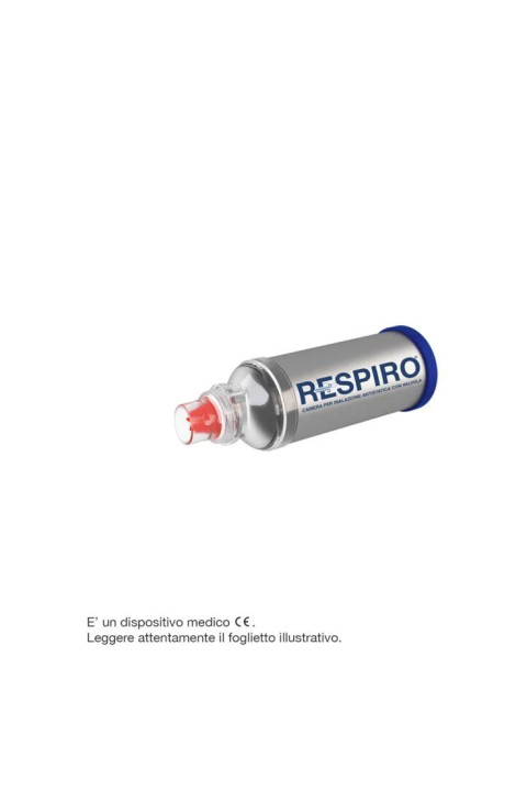 Distanziatore respiro camera per inalazione antistatica con valvola respiro