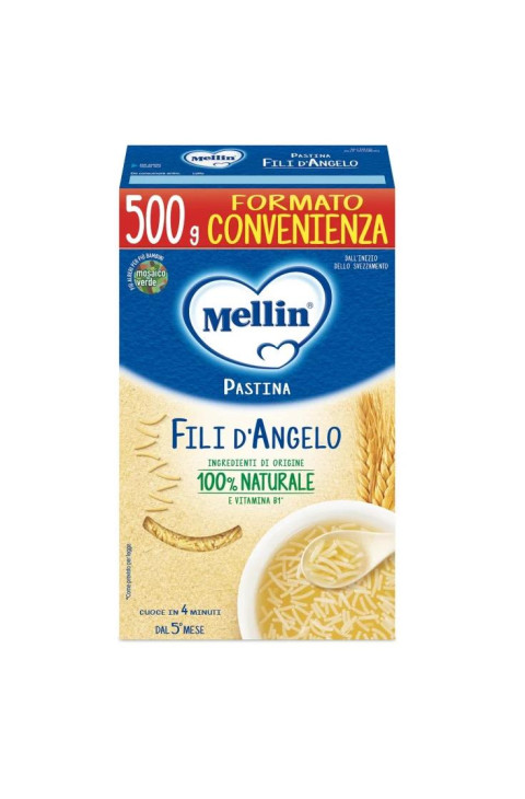 Mellin Fili D'Angelo Pasta 100% Naturale 500 gr