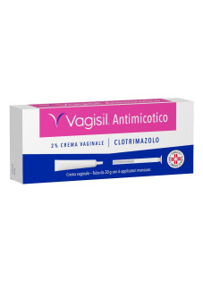 Vagisil Antimicotico 2% Clotrimazolo Crema Vaginale, 30g + 6 applicatori
