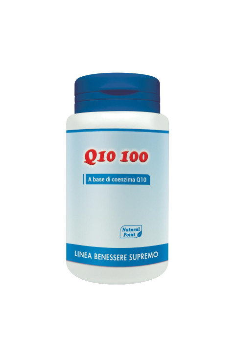 Natural Point Q10 100 Integratore Alimentare, 50 Capsule Vegetali 100mg