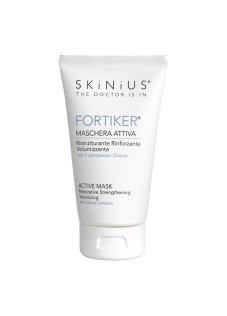 Skinius Fortiker maschera attiva ristrutturante rinforzante volumizzante per capelli 150ml