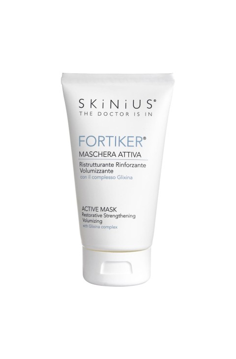 Skinius Fortiker maschera attiva ristrutturante rinforzante volumizzante per capelli 150ml