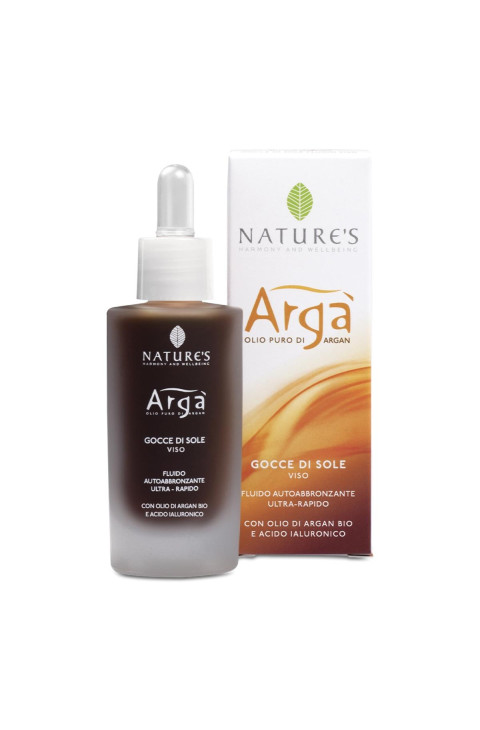 Nature's Argà Gocce Di Sole Viso Fluido Autoabbronzante 30 ml