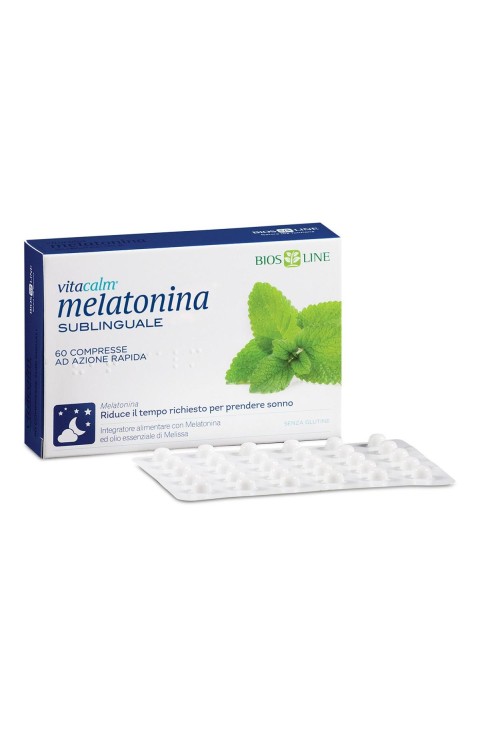 VITACALM MELATONINA SUBL1MG 60