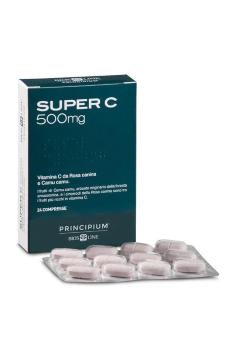 Bios Line Principium Super C 500 Mg Integratore Alimentare 24 Compresse