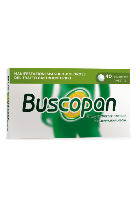 BUSCOPAN*40CPR RIV 10MG