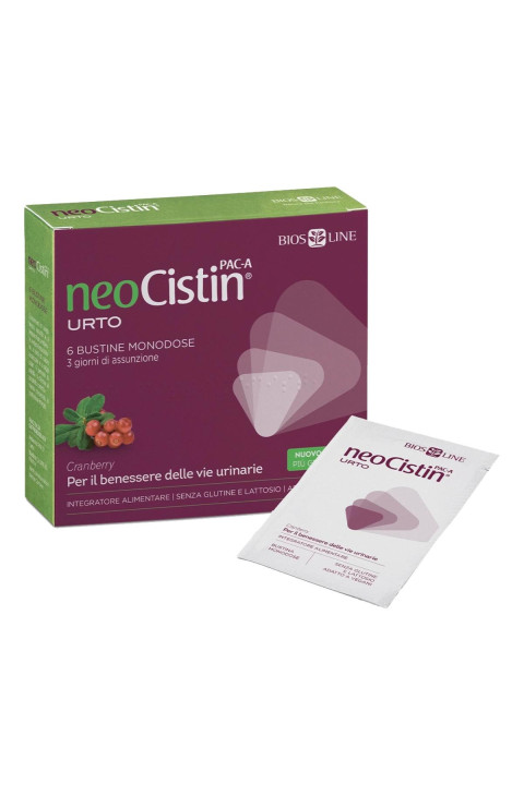 NeoCistin PAC-A Urto Integratore Alimentare 6 Bustine