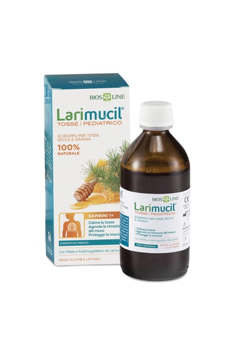 Bios Line Larimucil Tosse Secca e Grassa Pediatrico, 175ml