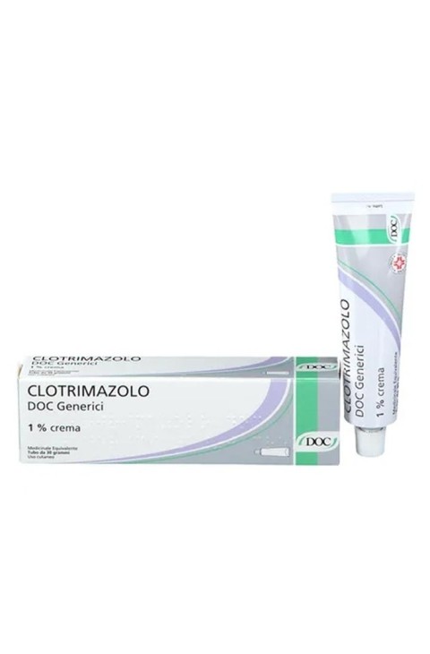 CLOTRIMAZOLO Crema 1% 30g DOC CLOTRIMAZOLO Crema 1% 30g DOC