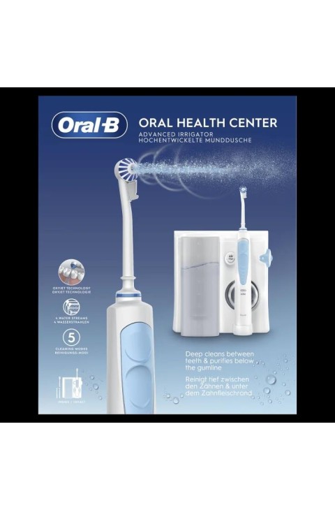 Oral-B Idropulsore MD20 + 2 Beccucci Oxyjet + 2 Beccucci Water Jet