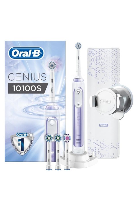 Oral B Genius 10100S Spazzolino Elettrico Colore Orchidea Viola