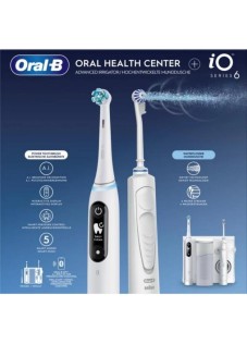 Oral-B Idropulsore + Spazzolino Elettrico iO6 con Testine di Ricambio