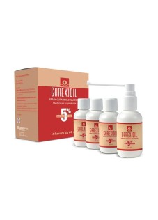 Carexidil 5% spray cutaneo, soluzione minoxidil medicinale equivalente
