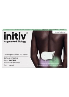 Initiv Cerotti Schiena, Dolori Muscolari da Lievi a Moderati, senza Medicinali 3 Cerotti