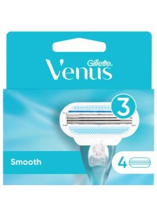 Gillette Venus Smooth lametta per rasoio donna a 3 lame 4 pezzi