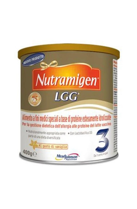 Nutramigen 3 LGG Alimento per Allergia alle Proteine del Latte 12m+, 400g