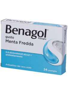 Benago gusto menta fredda 24 pastiglie
