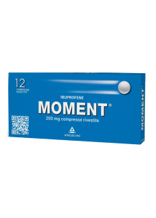 Moment 200mg Ibuprofene Antidolorifico, 12 Compresse Rivestite