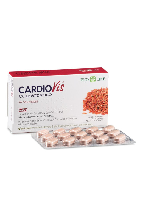 Cardiovis Colesterolo Integratore Alimentare, 30 Compresse