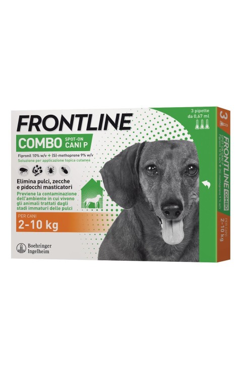 Frontline Combo*3pip 2-10kg Ca