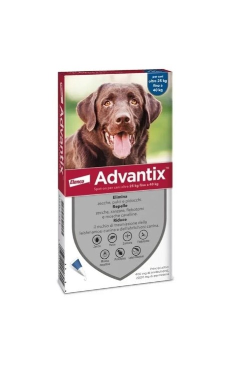 ADVANTIX SPOT ON*6PIP 25-40KG