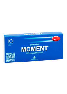 Moment 200mg Ibuprofene Antidolorifico, 10 Capsule Molli