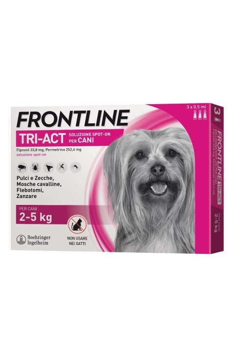 FRONTLINE TRI-ACT*3PIP 2-5KG