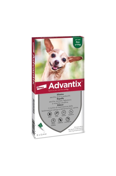 ADVANTIX SPOT ON*6PIP 4-10KG